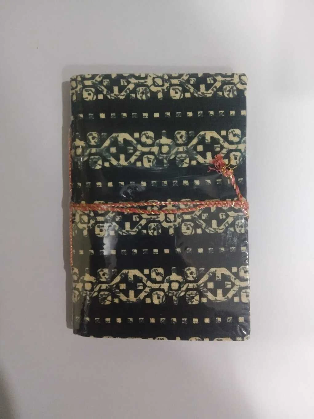 Handblock handmade paper pocket diary