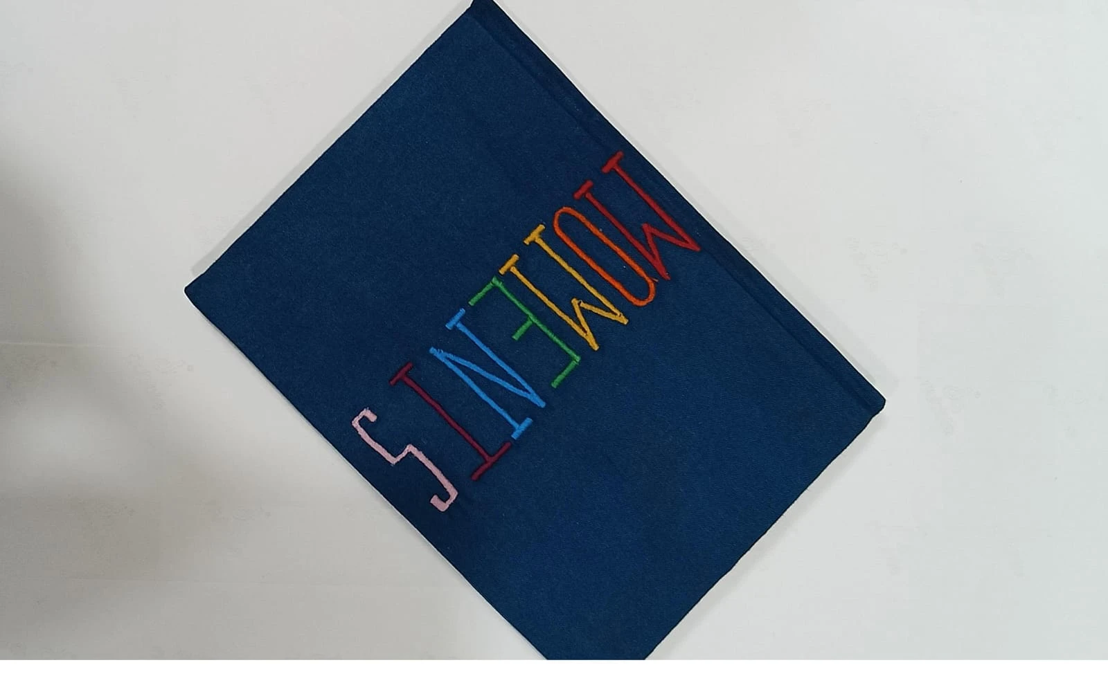 Embroidered 'Moments' Journal